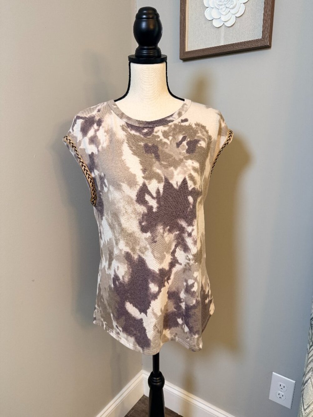 7th Ray Tie Dyed Sleeveless Shirt